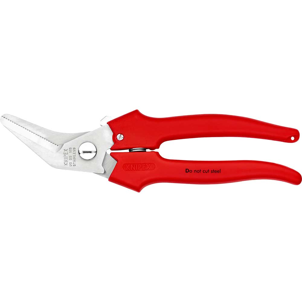 Photo of Knipex 95 05 Offset Combination Shears 185mm