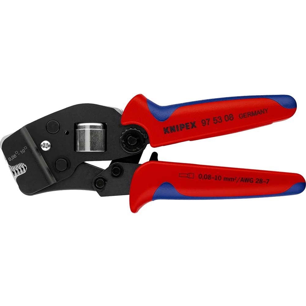 Knipex 97 53 Front Loading Self Adjusting Crimping Pliers