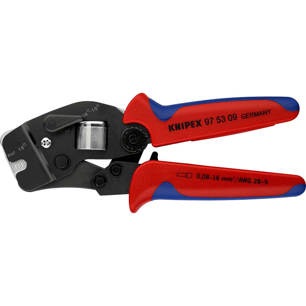 Knipex 97 53 Front Loading Self Adjusting Crimping Pliers