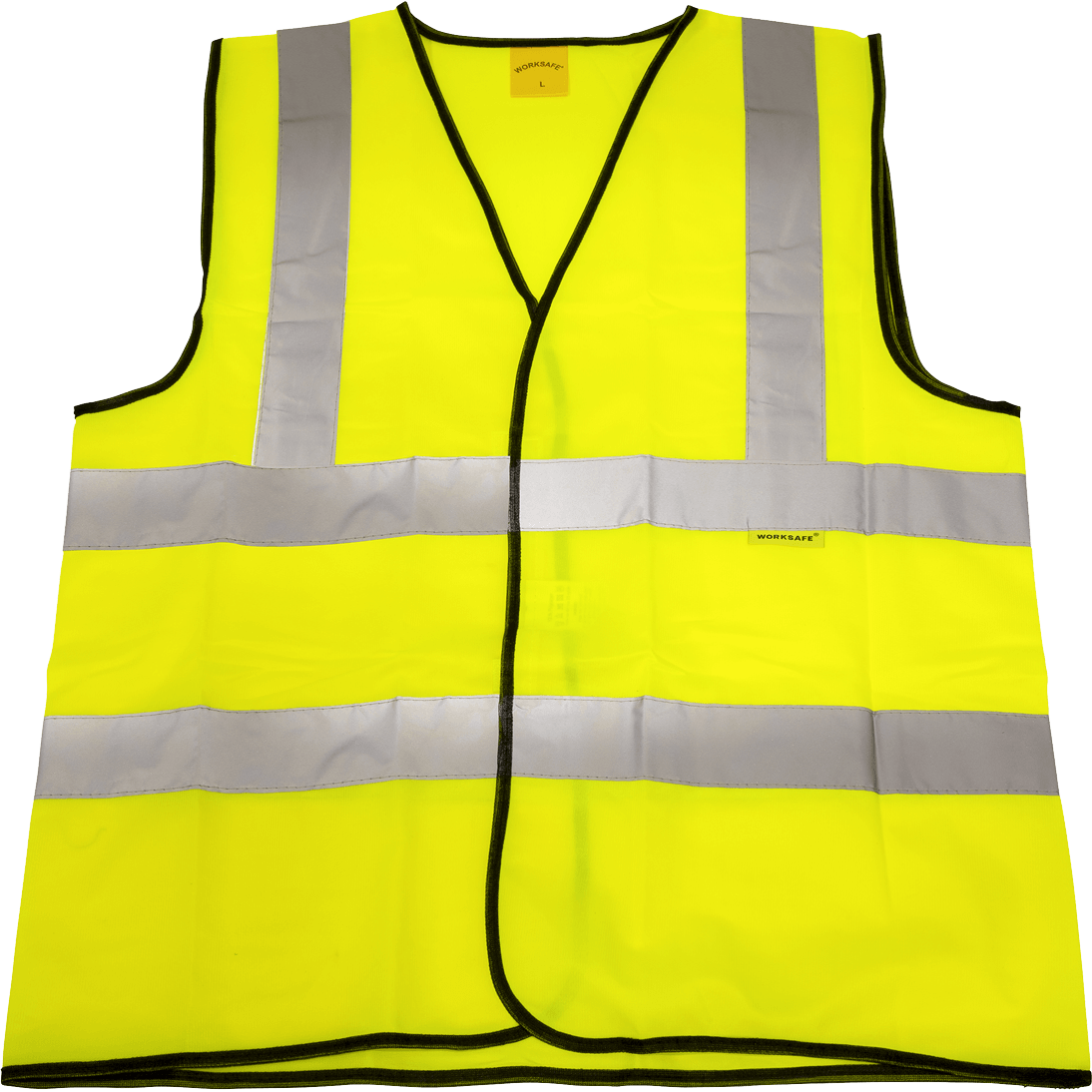 Sealey WorkSafe Hi Vis Waistcoat Yellow L