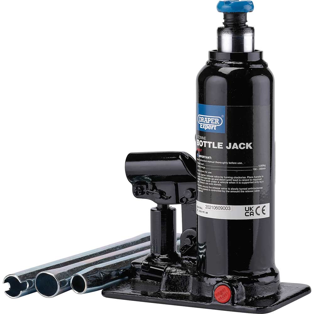 Photo of Draper Expert Hydraulic Bottle Jack 5 Tonne