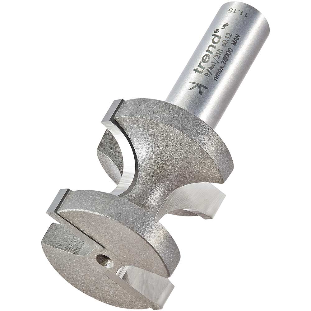 Photo of Trend Staff Nosing Bead Router Cutter 33mm 20mm 1/2