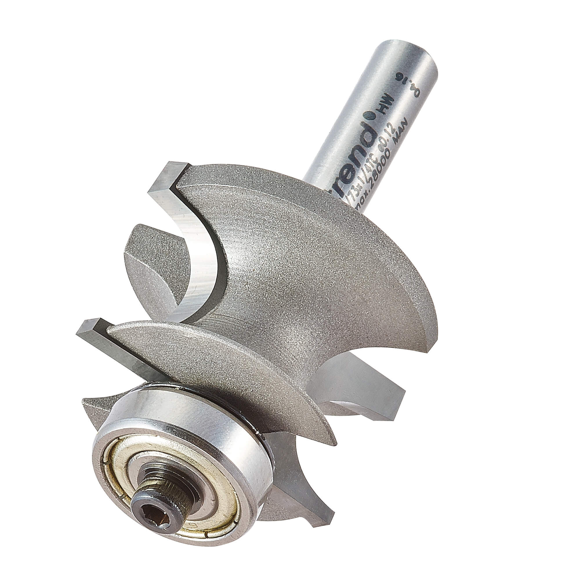 Image of Trend Corner Bead Bearing Guided Router Cutter 31.9mm 28.6mm 1/4"