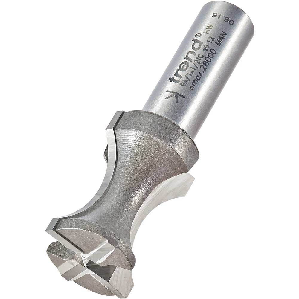 Photo of Trend Hand Hole Staff Bead Router Cutter 20mm 22mm 1/2