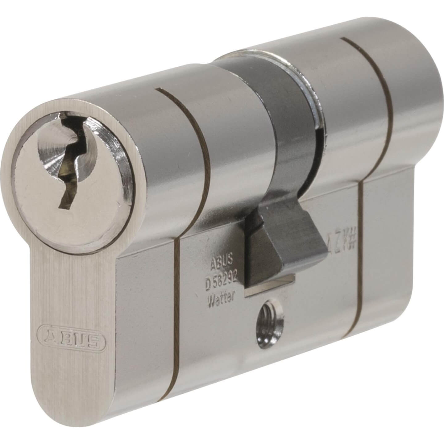 Abus E50PS Double Euro Cylinder Lock 70mm 35mm x 35mm Nickel