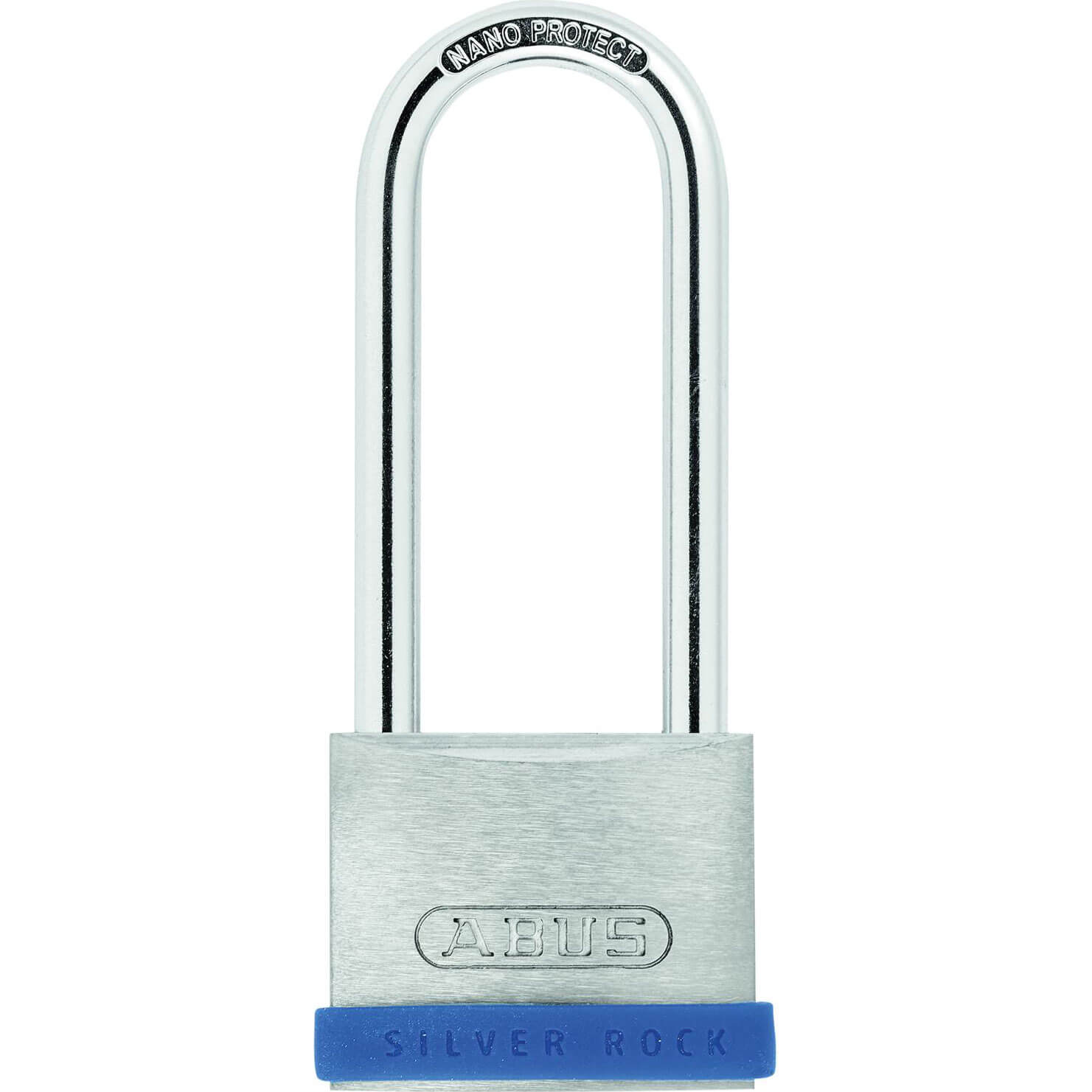 Click to view product details and reviews for Abus Silver Rock 5 Padlock 40mm Extra Long.