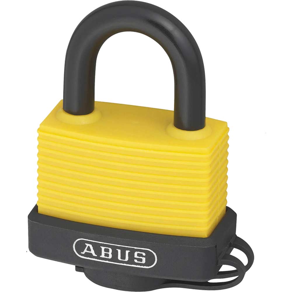 Image of Abus 70AL Series Aluminium Padlock 45mm Yellow Standard