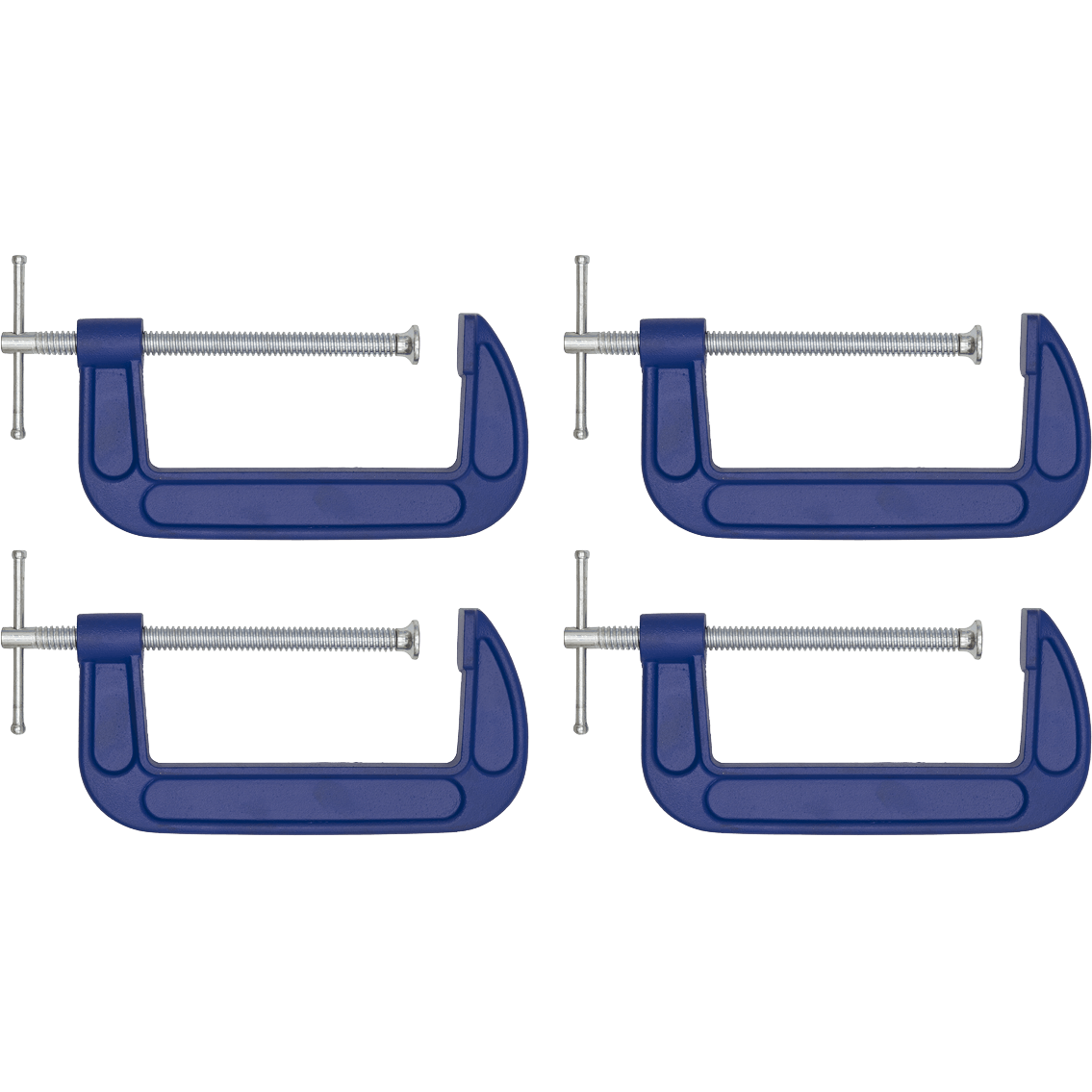 Sealey G Clamp Pack of 4 150mm 70mm