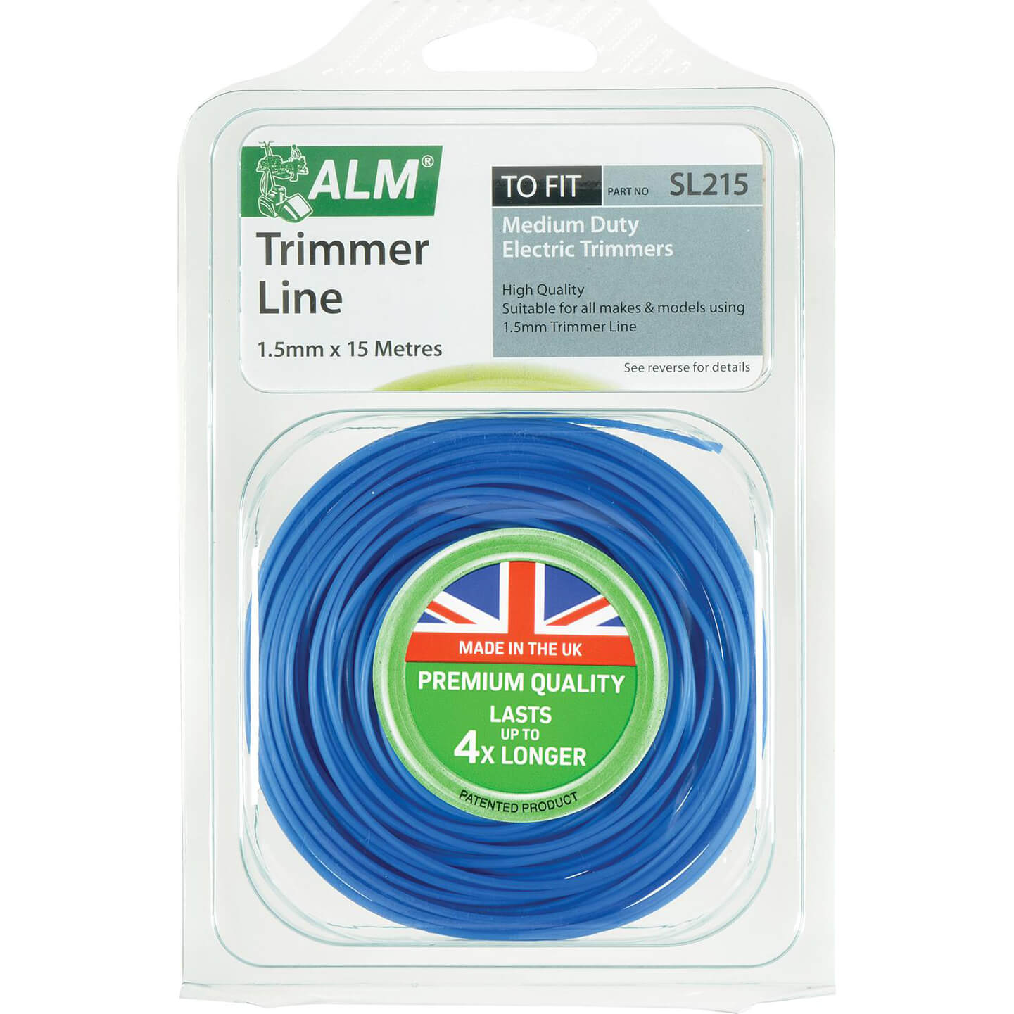 Photo of Alm Sl215 Medium Duty Grass Trimmer Line 1.5mm 15m