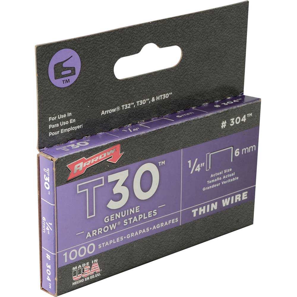 Photo of Arrow T30 Staples 6mm Pack Of 1000