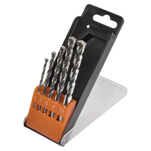 Click to view product details and reviews for Avit 5 Piece Masonry Drill Bit Set Metric.