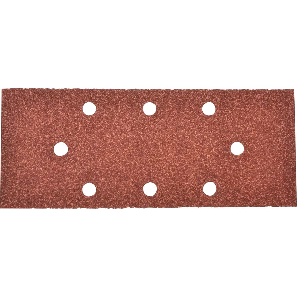 Image of Black and Decker Piranha Punched 1/3 Sanding Sheets Assorted Grit Pack of 5