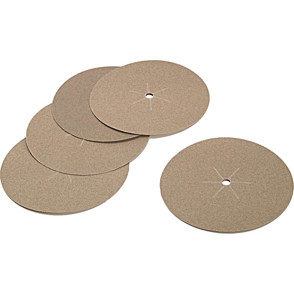 Image of Black and Decker Piranha Drill Sanding Discs 125mm 125mm 60g Pack of 5