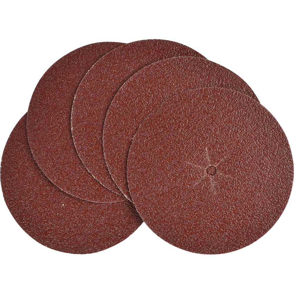 Image of Black and Decker Piranha Drill Sanding Discs 125mm 125mm 40g Pack of 5