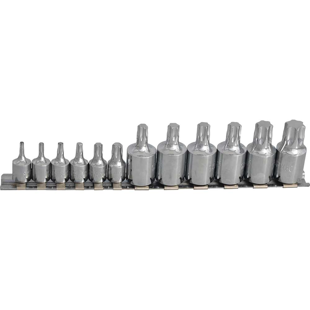Photo of Bluespot 12 Piece Combination Drive Torx Socket Bit Set Combination