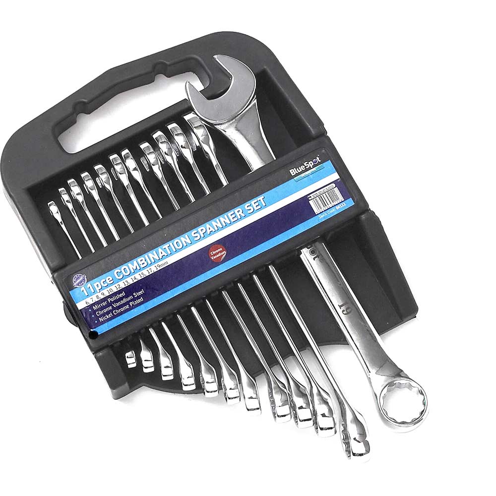 Photo of Bluespot 11 Piece Combination Spanner Set Metric