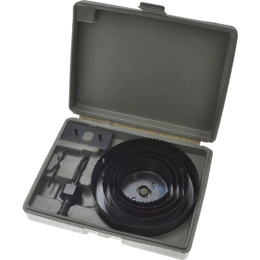 Photo of Bluespot 8 Piece Multi Hole Saw Set
