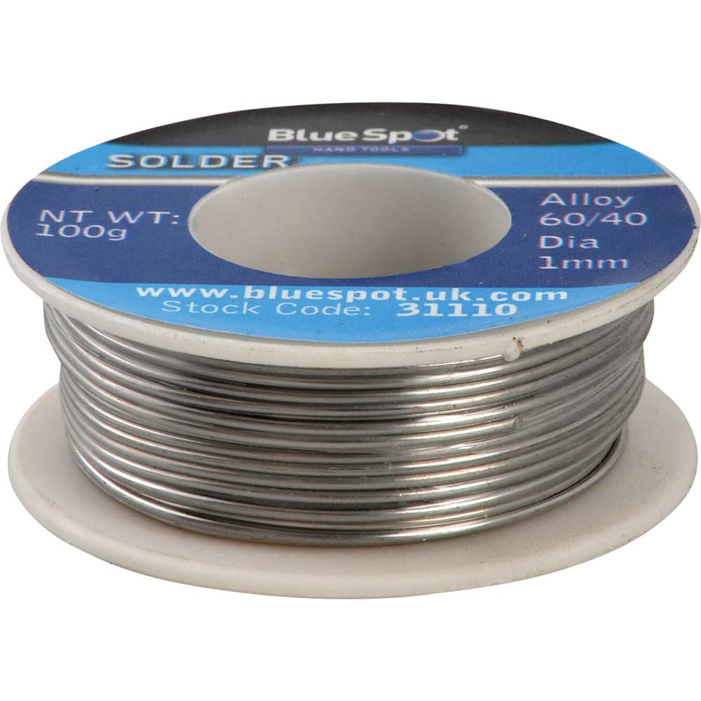 Image of Bluespot Flux Covered 60/40 Solder 100g