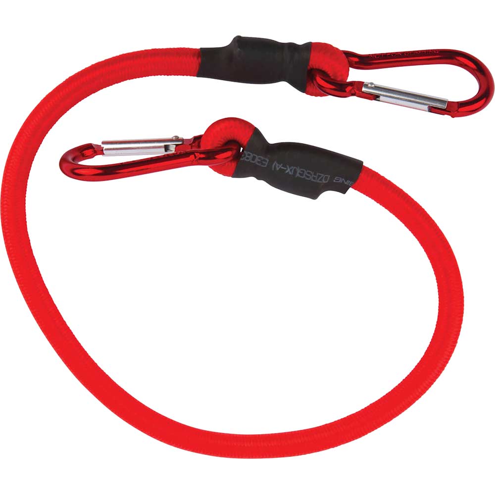 Photo of Bluespot Snap Clip Elastic Bungee Cord 600mm Red Pack Of 1
