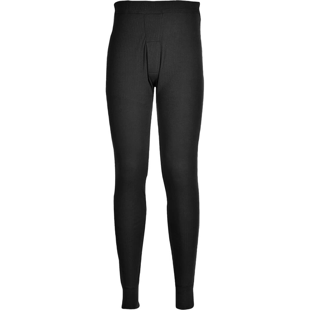 Image of Portwest Thermal Trousers Black XS