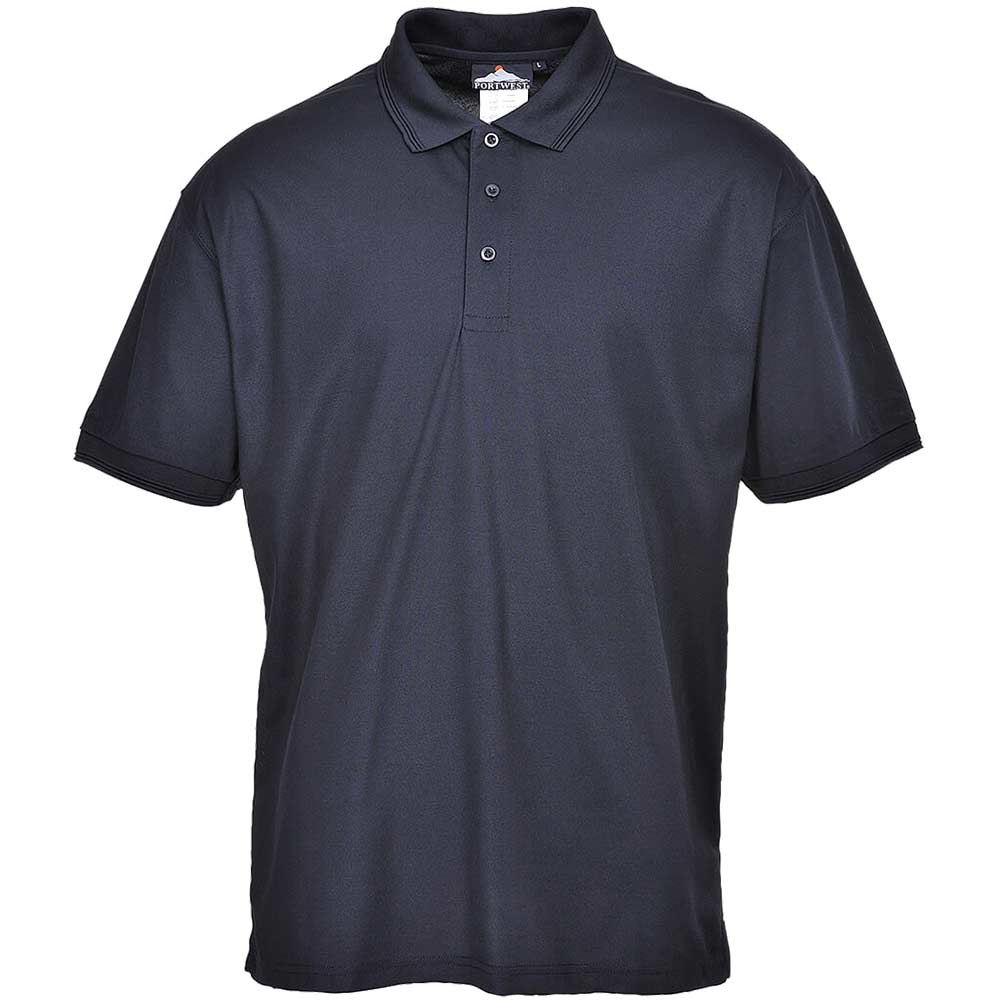 Photo of Portwest B185 Polyester Polo Shirt Navy S