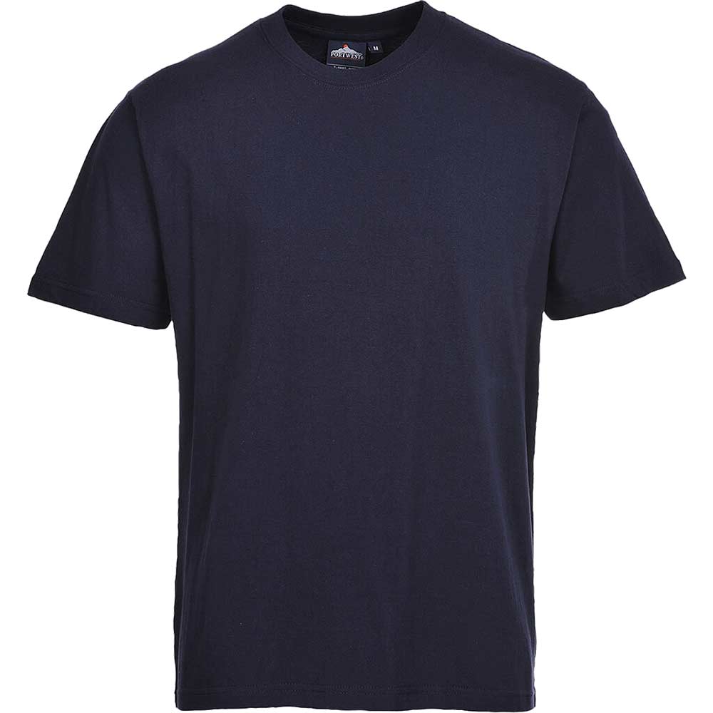 Photo of Portwest B195 Turin Premium T-shirt Navy S