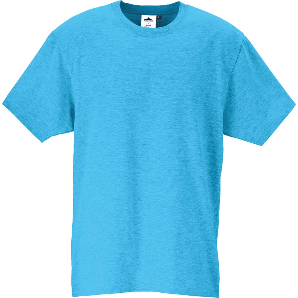 Photo of Portwest B195 Turin Premium T-shirt Sky Blue Xl