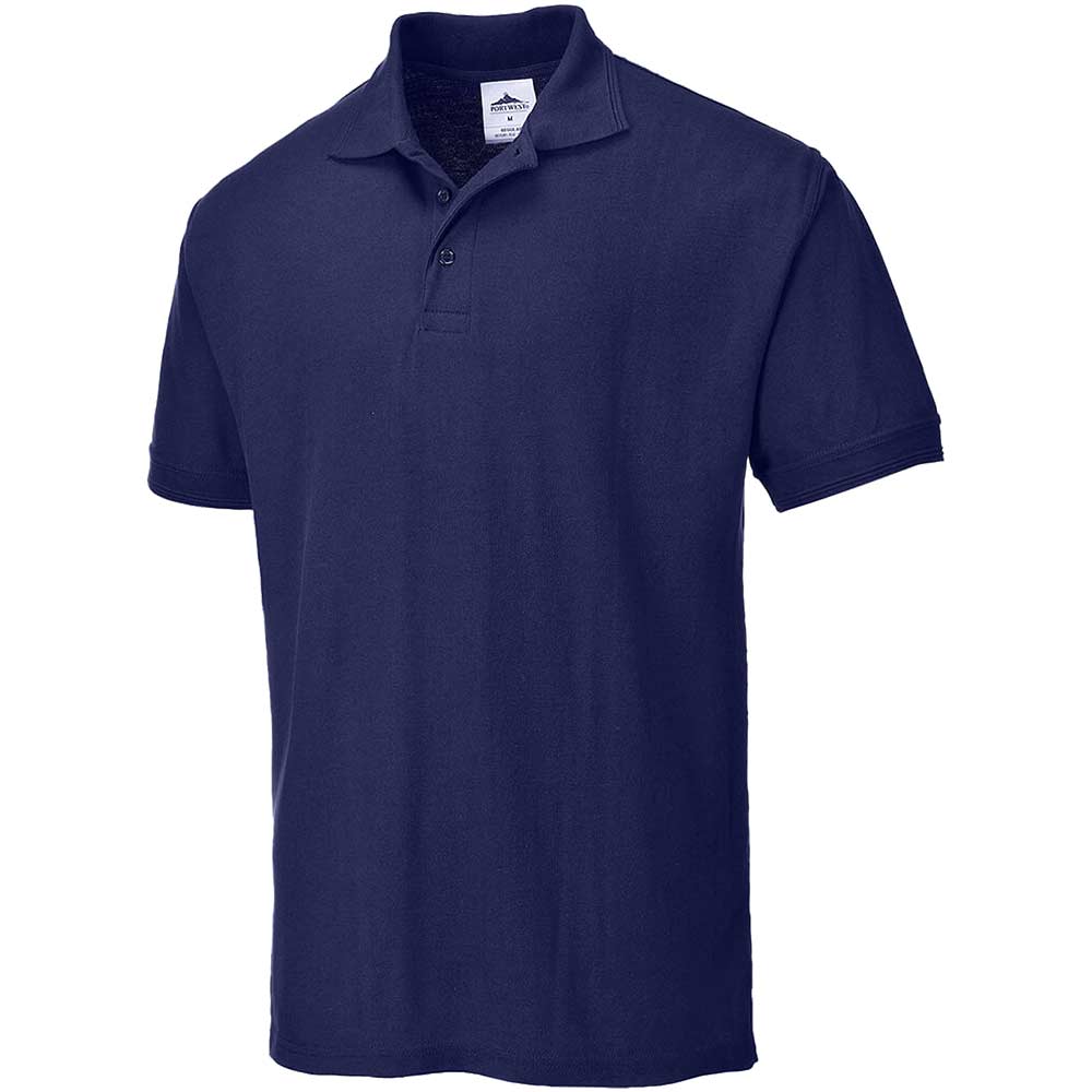 Photo of Portwest Naples Polo Shirt Navy M