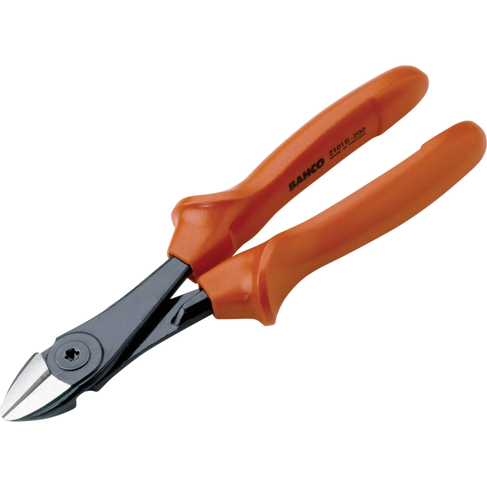 Photo of Bahco 2101s Ergo Insulated Side Cutting Pliers 200mm