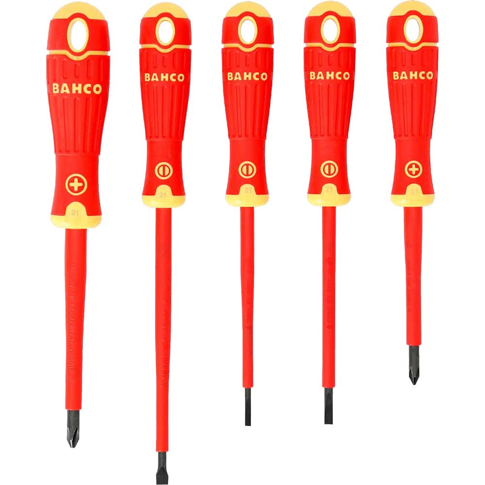 Photo of Bahco 5 Piece Insulated Vde Screwdriver Set
