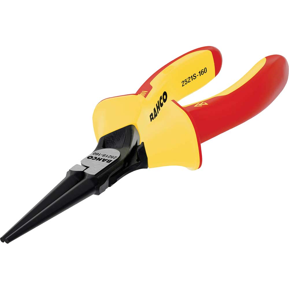Photo of Bahco 2521s Ergo Insulated Round Nose Pliers 160mm