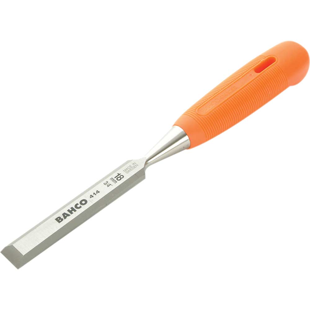 Image of Bahco 414 Bevel Edge Wood Chisel 18mm