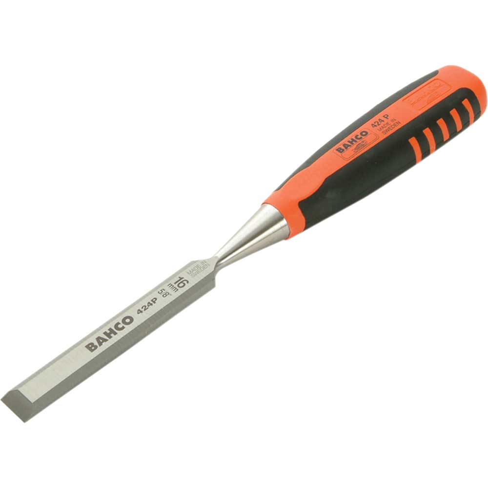 Image of Bahco 424 Professional Bevel Edge Wood Chisel 16mm