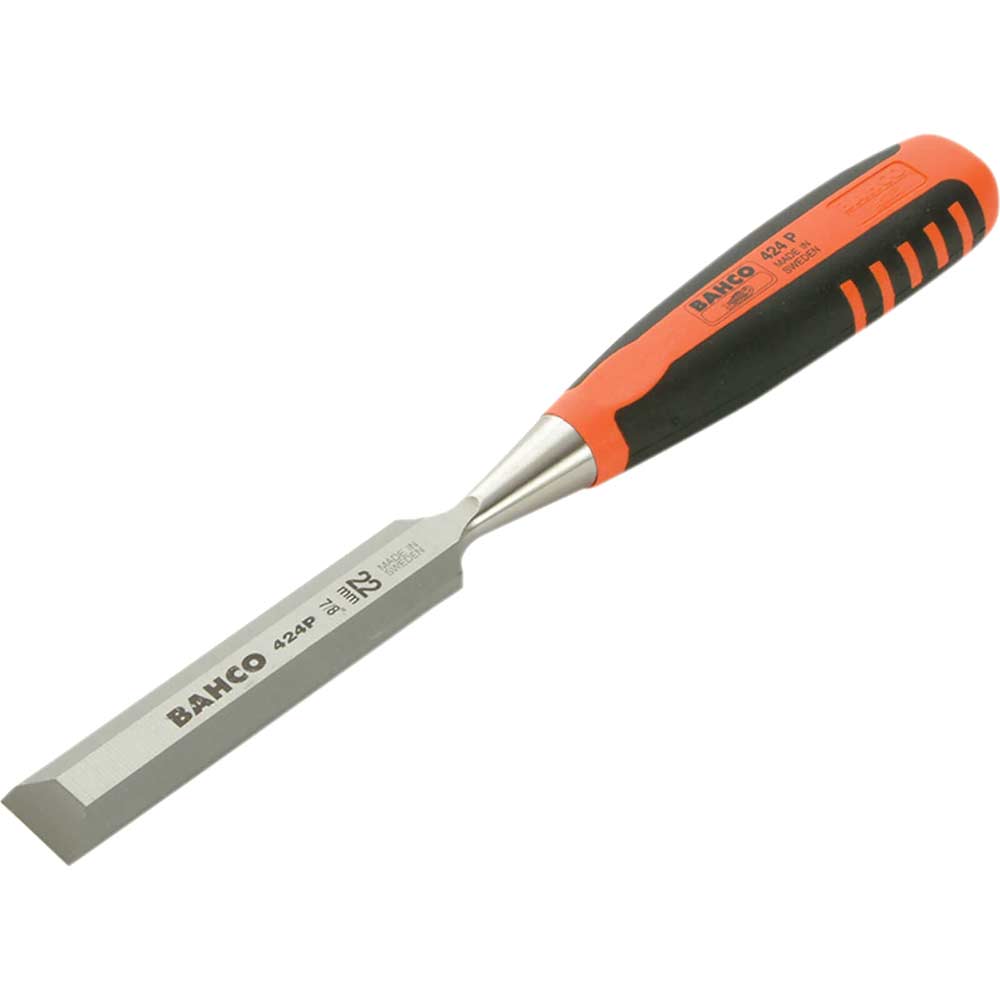 Photo of Bahco 424 Professional Bevel Edge Wood Chisel 22mm
