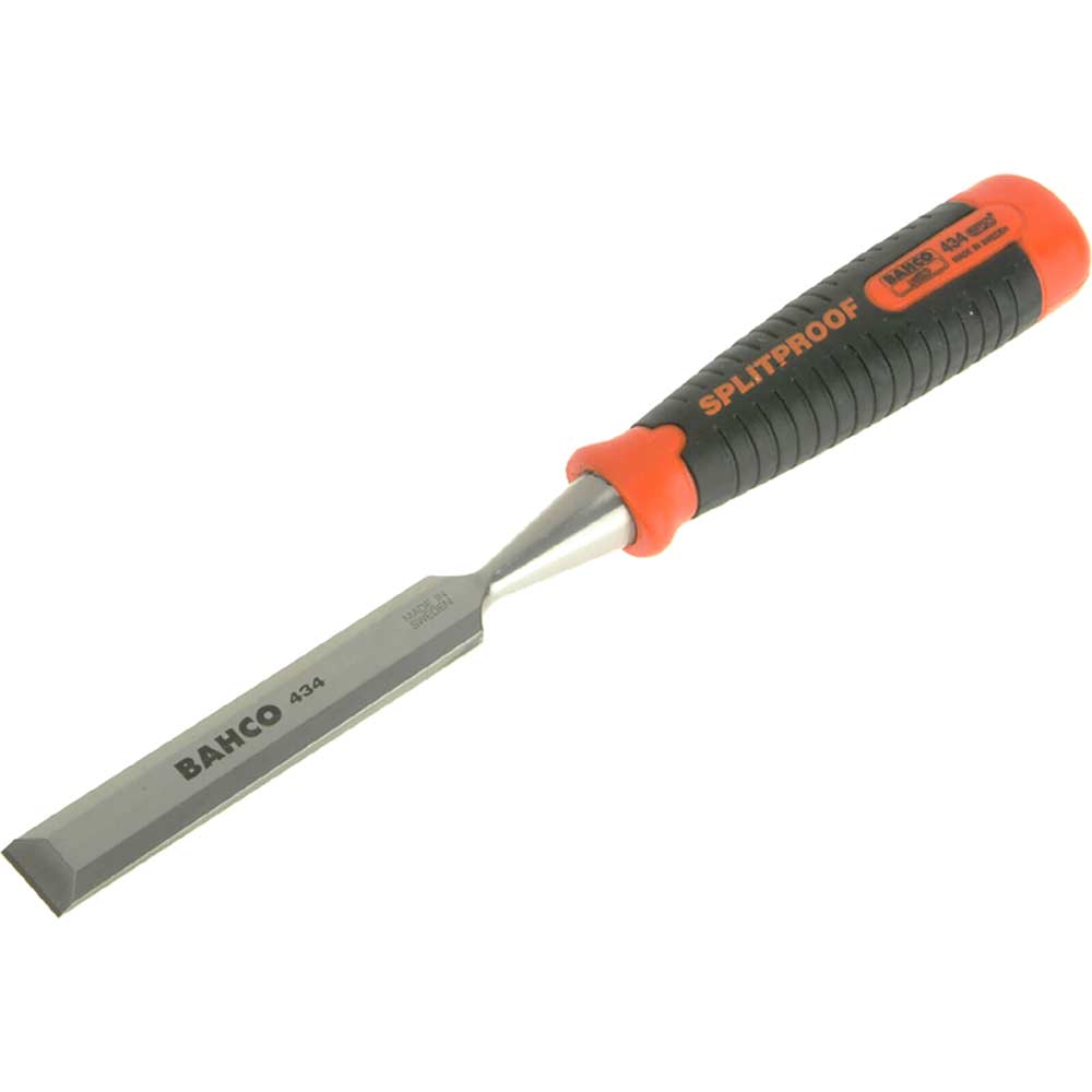 Image of Bahco 434 Bevel Edge Wood Chisel 12mm