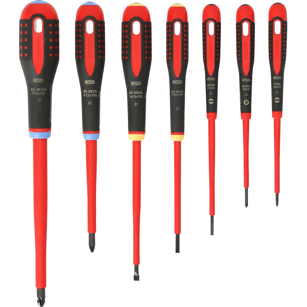 Photo of Bahco 7 Piece Vde Insulated Screwdriver Set