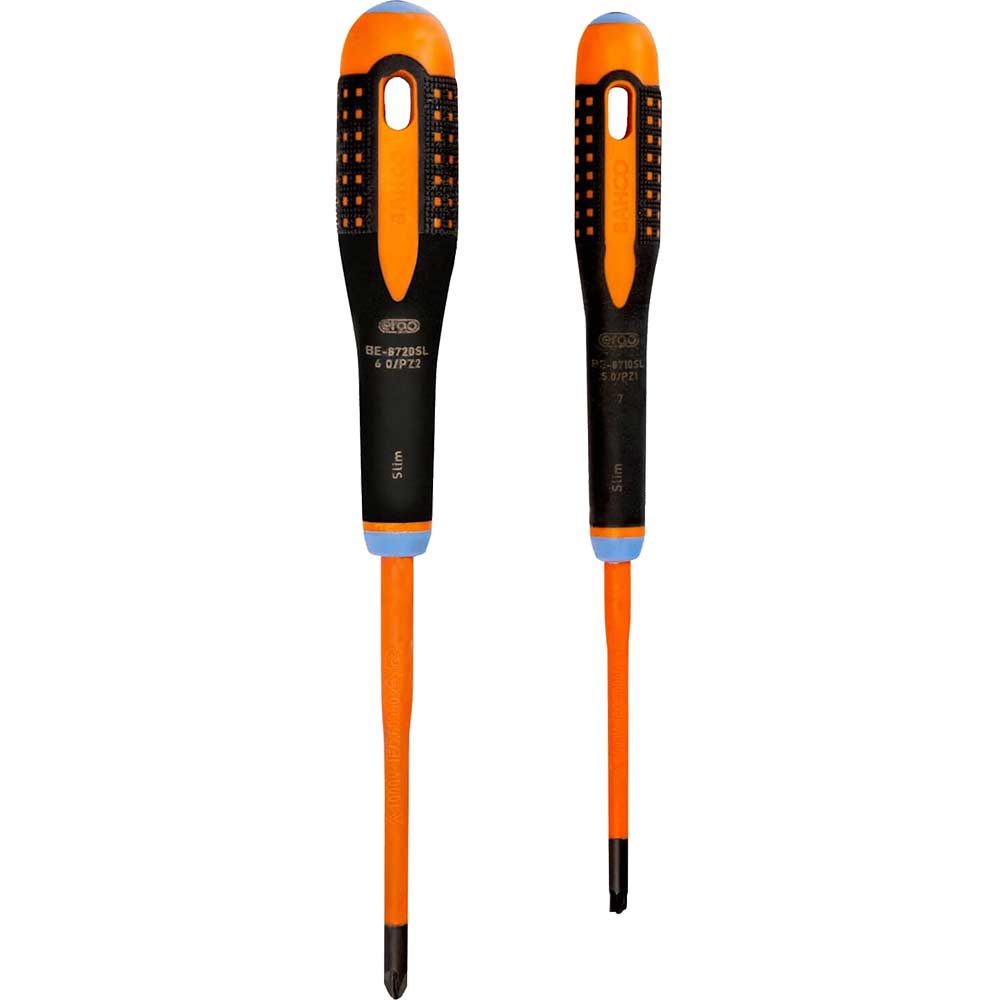 Photo of Bahco 2 Piece Ergo Slim Combi Insulated Screwdriver Set