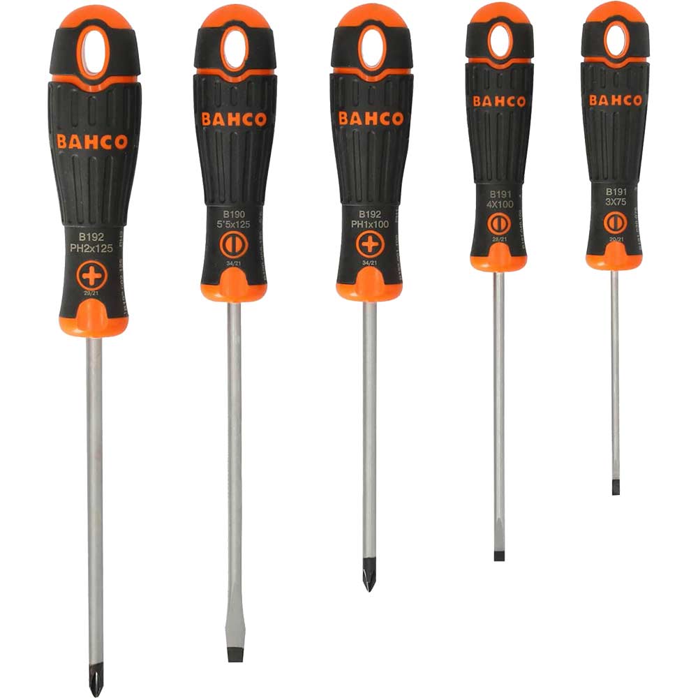 Photo of Bahco 5 Piece Sscrewdriver Set