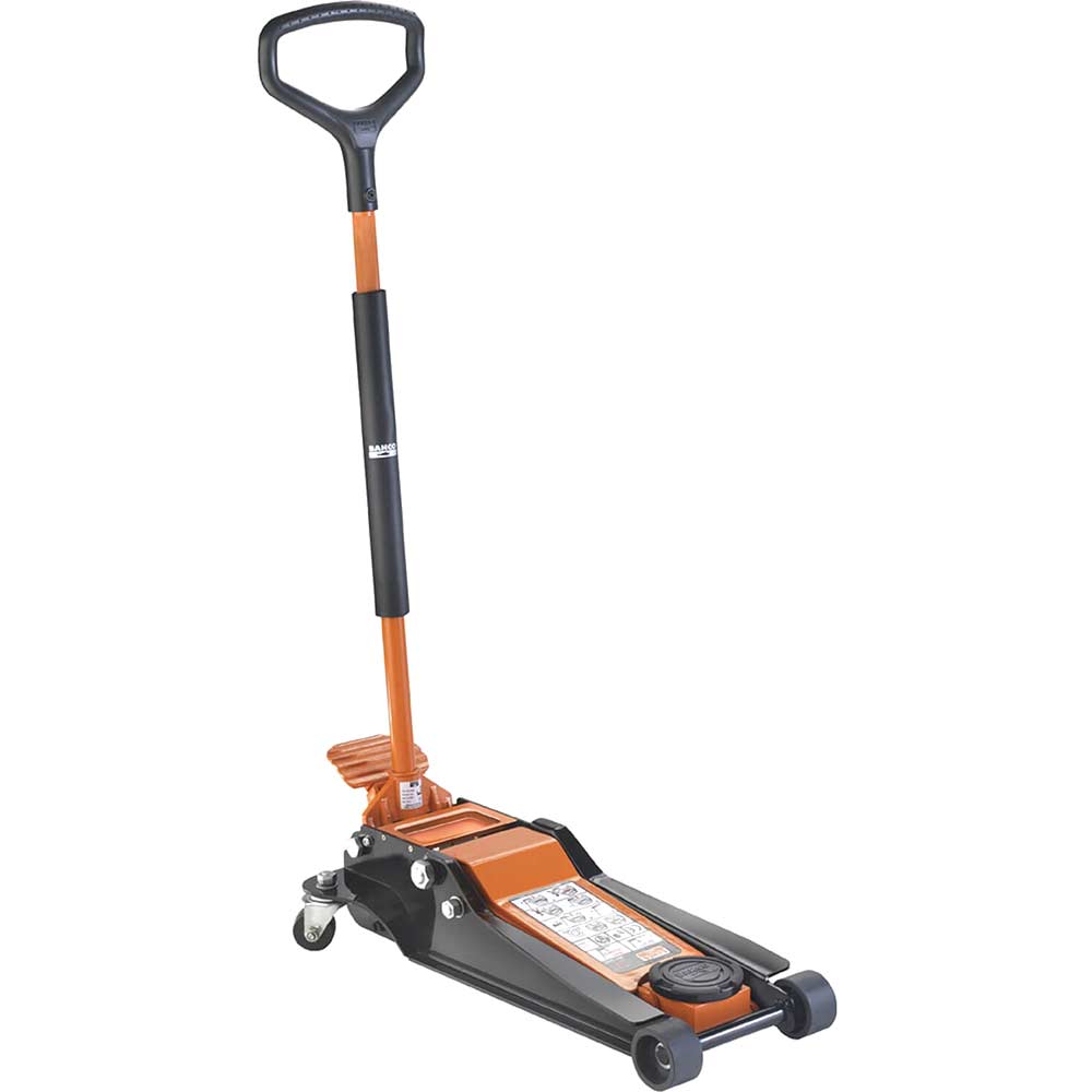 Image of Bahco Low Entry Trolley Jack 3 Tonne