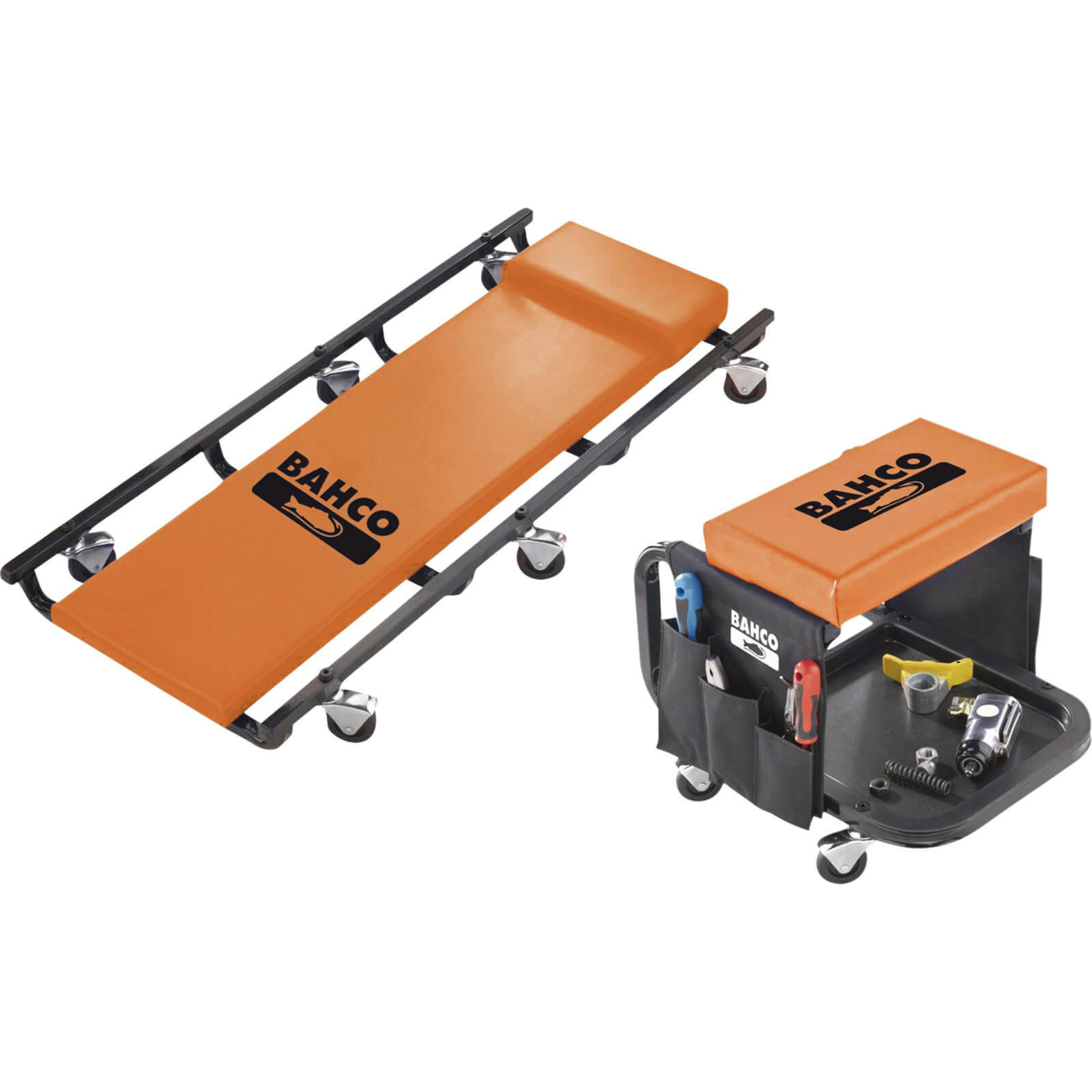 Image of Bahco BLE304 Creeper and Stool Set