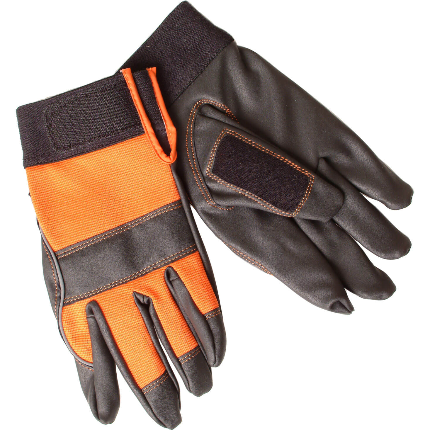 Image of Bahco Soft Grip Work Gloves Black / Orange XL