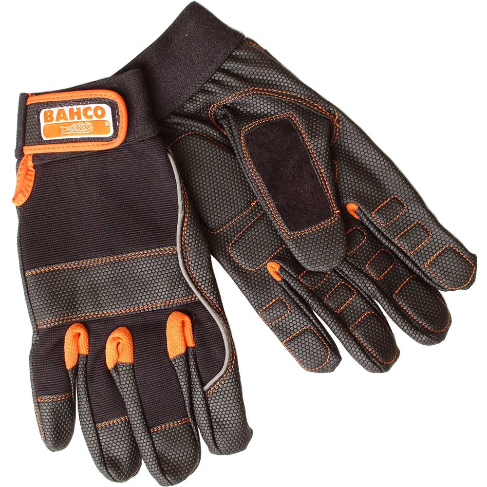 Photo of Bahco Anti Vibration Padded Palm Work Gloves Xl