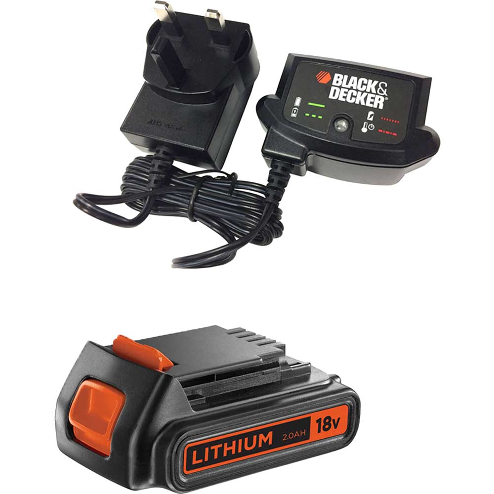 Black and Decker Genuine 18v Cordless Li-ion Battery Charger