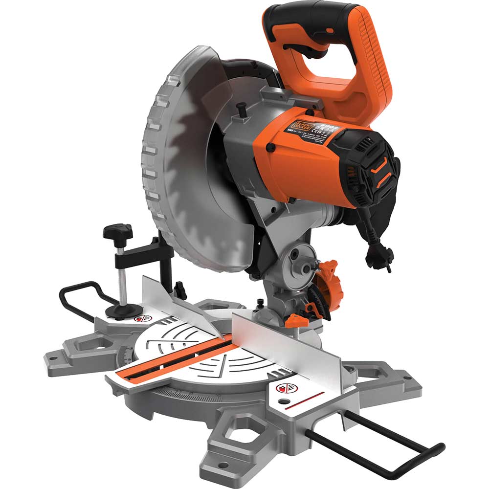 Black and Decker BES702 Compound Mitre Saw 216mm Mitre Saws
