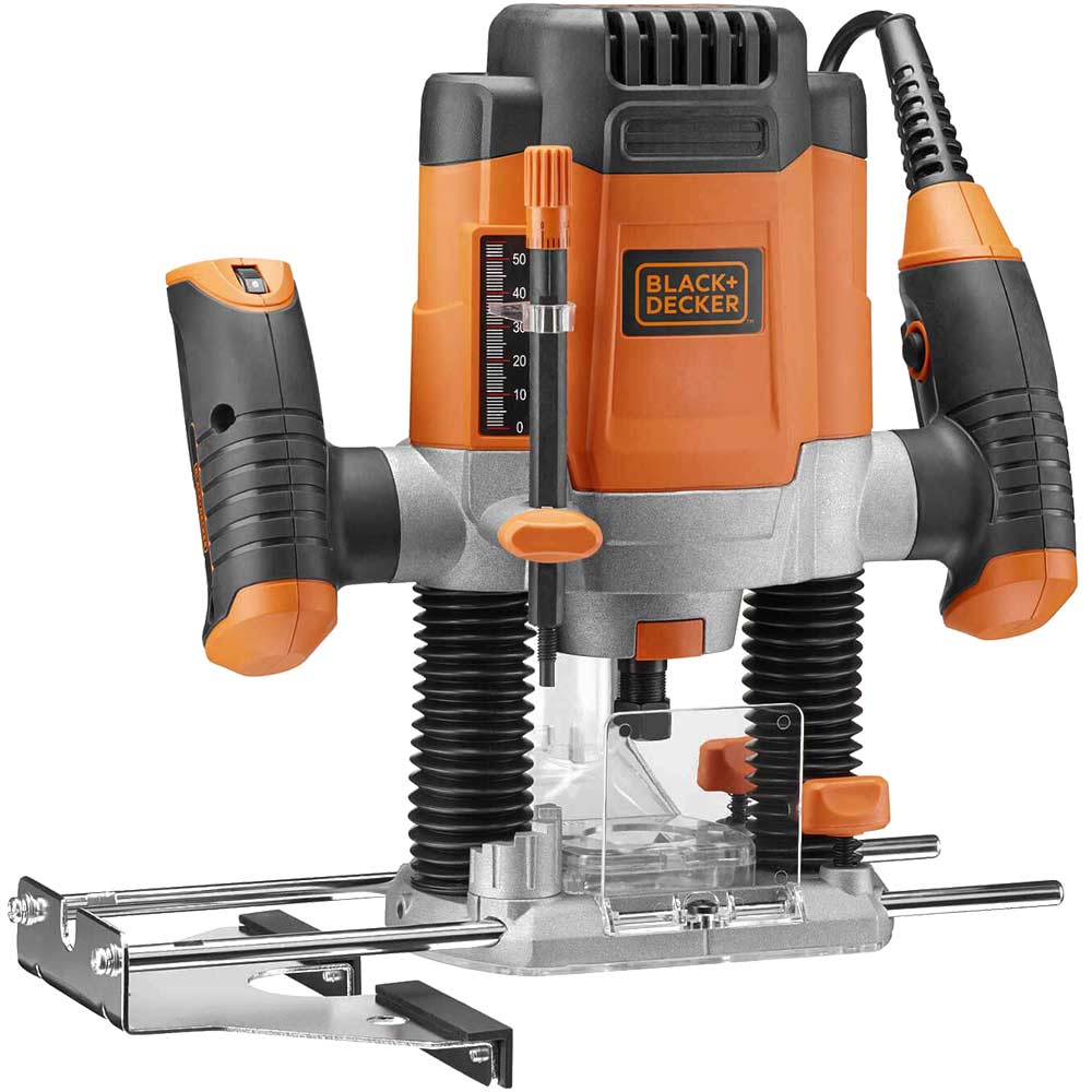 Image of Black and Decker KW1200EKA 1/4" Plunge Router 240v