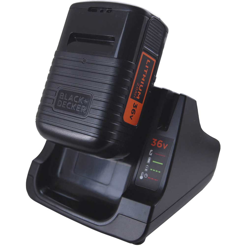 Black and Decker BDC2A36 36v Cordless Battery Charger and Battery 2ah 240v