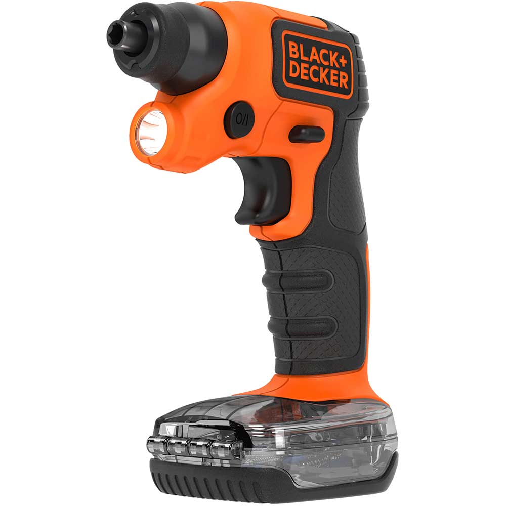 Black and Decker BDCSFS30C 3.6v Cordless Screwdriver + Accessories