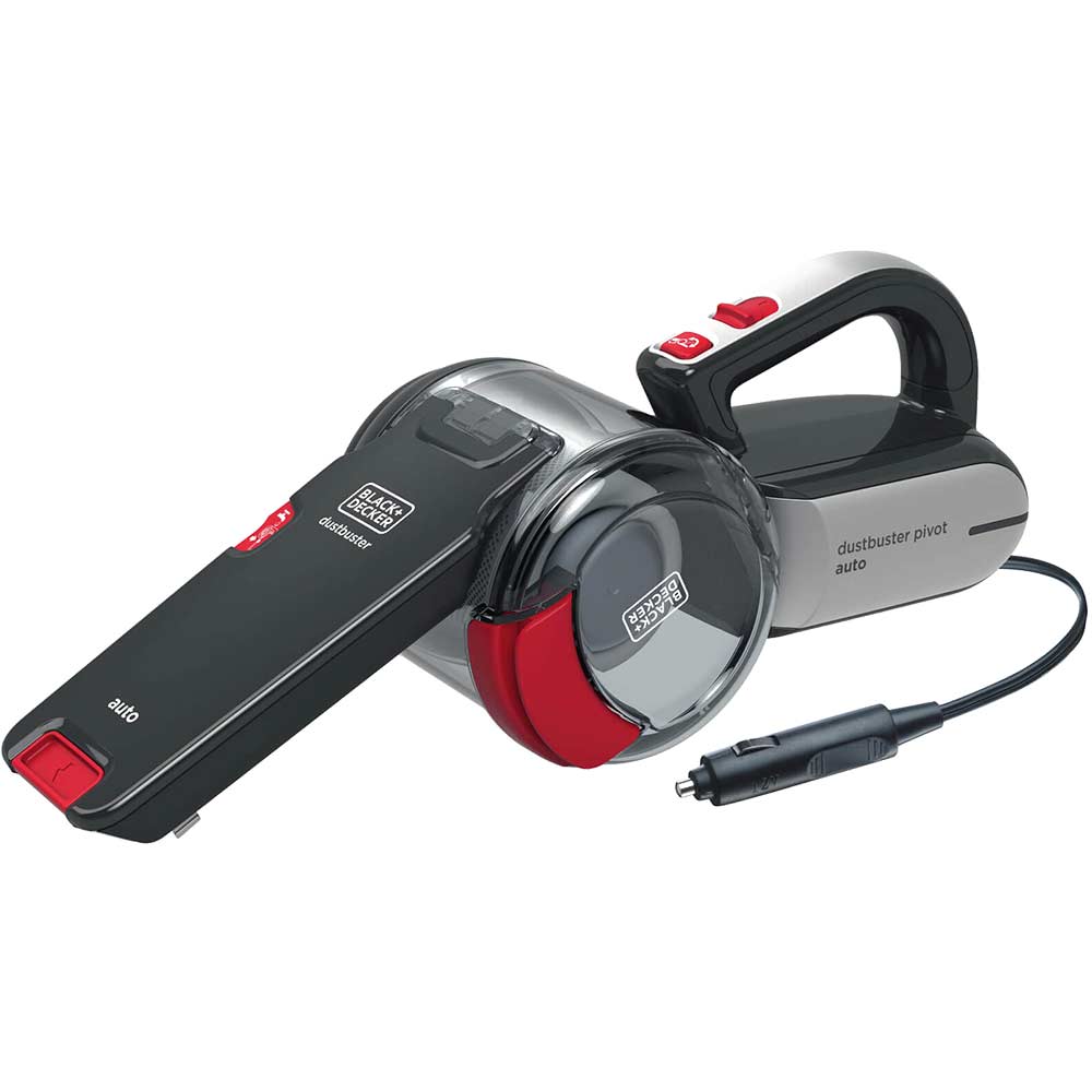 Black and Decker PV1200AV 12v Pivot Dustbuster Hand Vacuum (Not Cordless) 12v