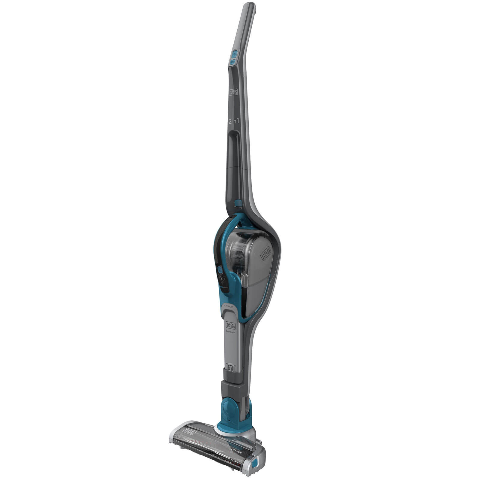 Black & Decker SVJ520BFS 18v Cordless 2 in 1 Dustbuster & Stick Vacuum Cleaner 1 x 2ah Integrated Li-ion Charger No Case