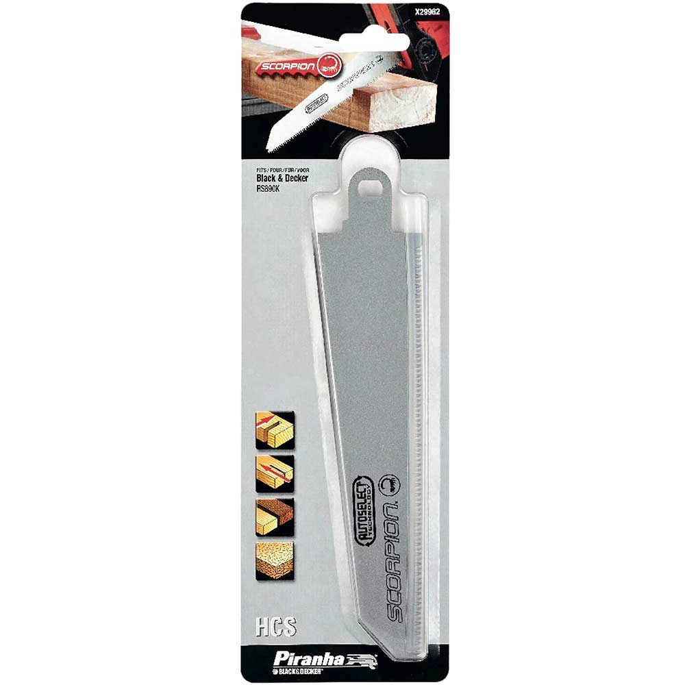 Photo of Black And Decker X29962 Piranha Rs890 Wood Scorpion Saw Blade Pack Of 1